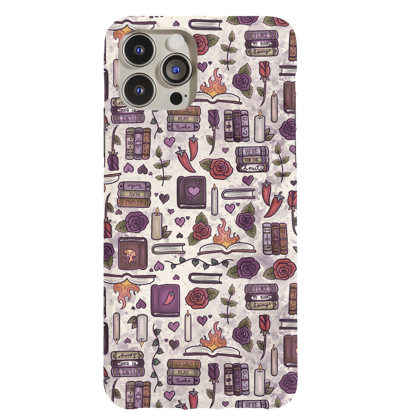 a phone case with a pattern on it