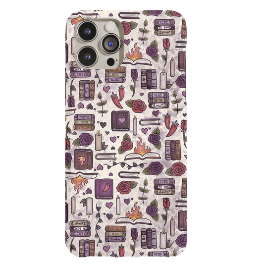 a phone case with a pattern on it