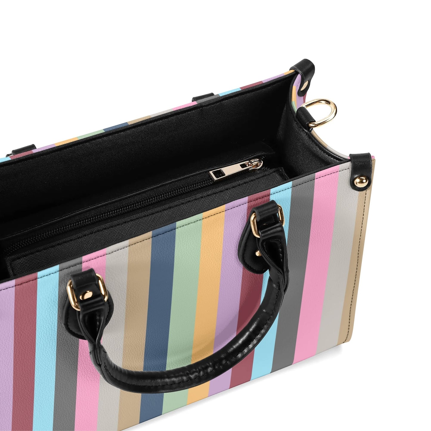 Eras Stripes TSwift Luxury Women PU Leather Handbag