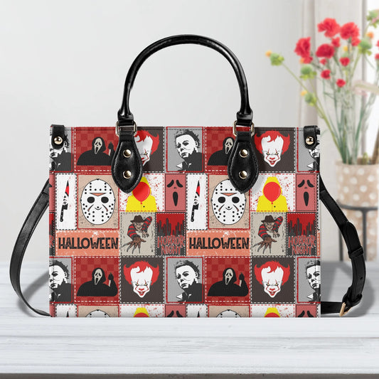 Halloween Horror Characters Luxury Women PU Leather Handbag