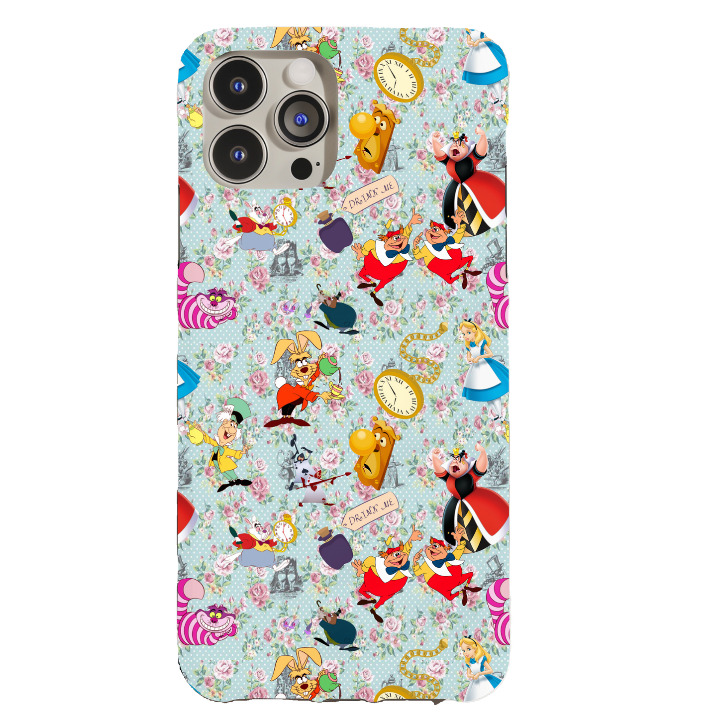 Alice Wonderland Blue Phone Case