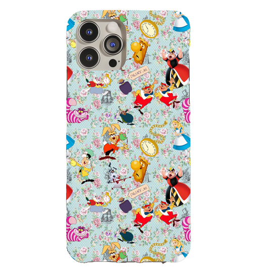 Alice Wonderland Blue Phone Case