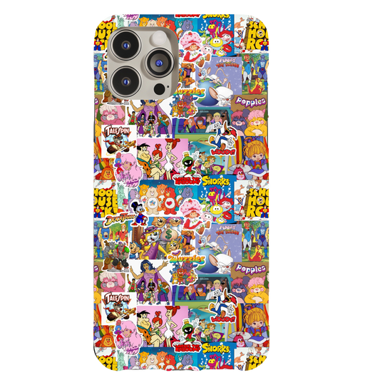 Saturday Morning Cartoons Phone Case