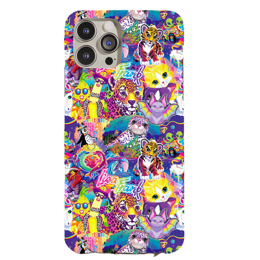 Nostalgic Lisa Frank Collage Phone Case