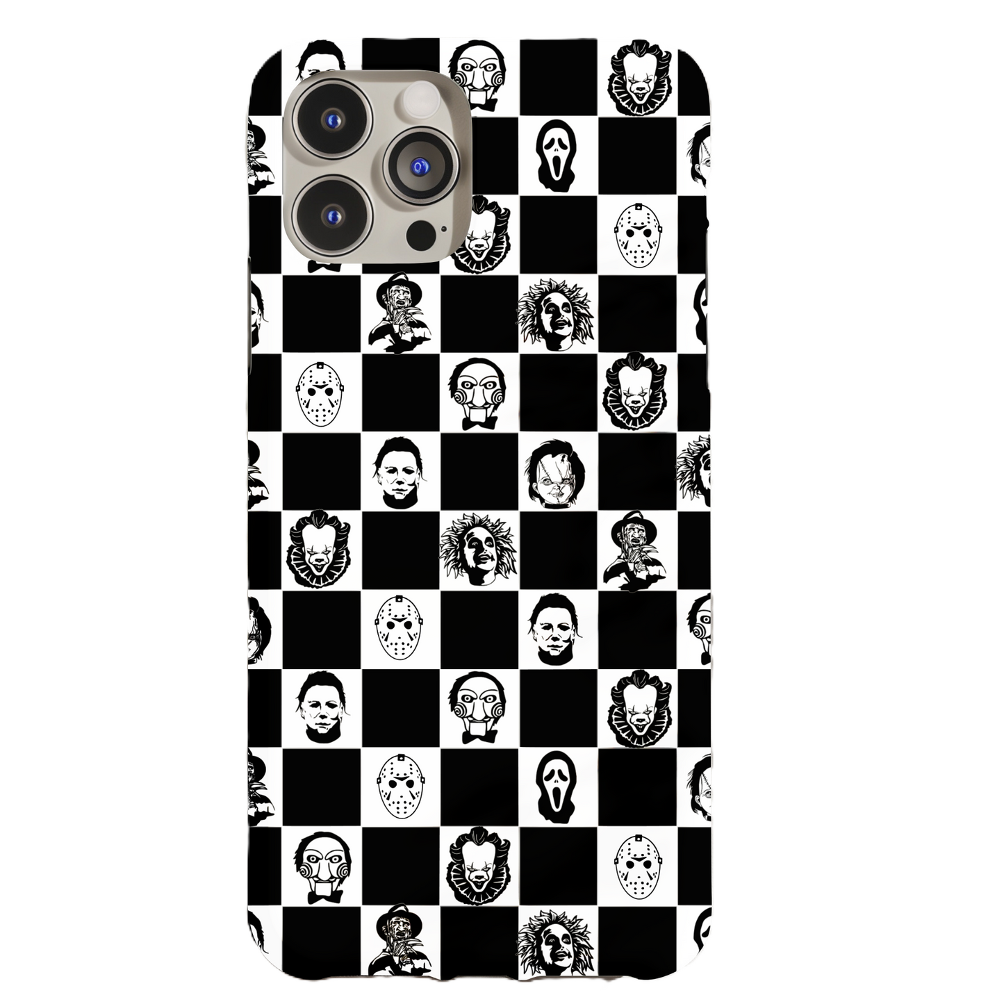 Horror Checkers Phone Case