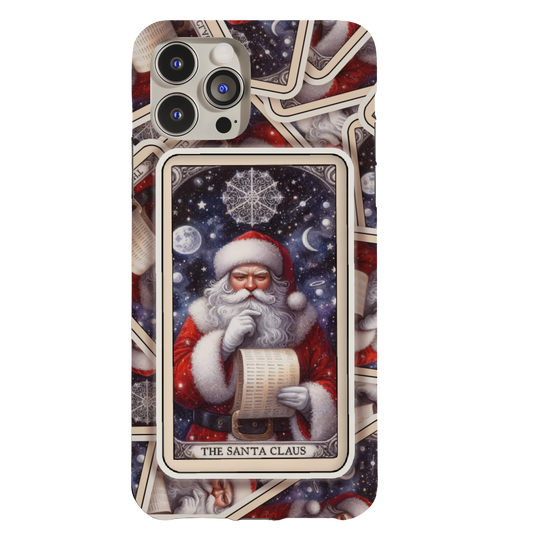 Santa Claus Tarot Card Phone Case