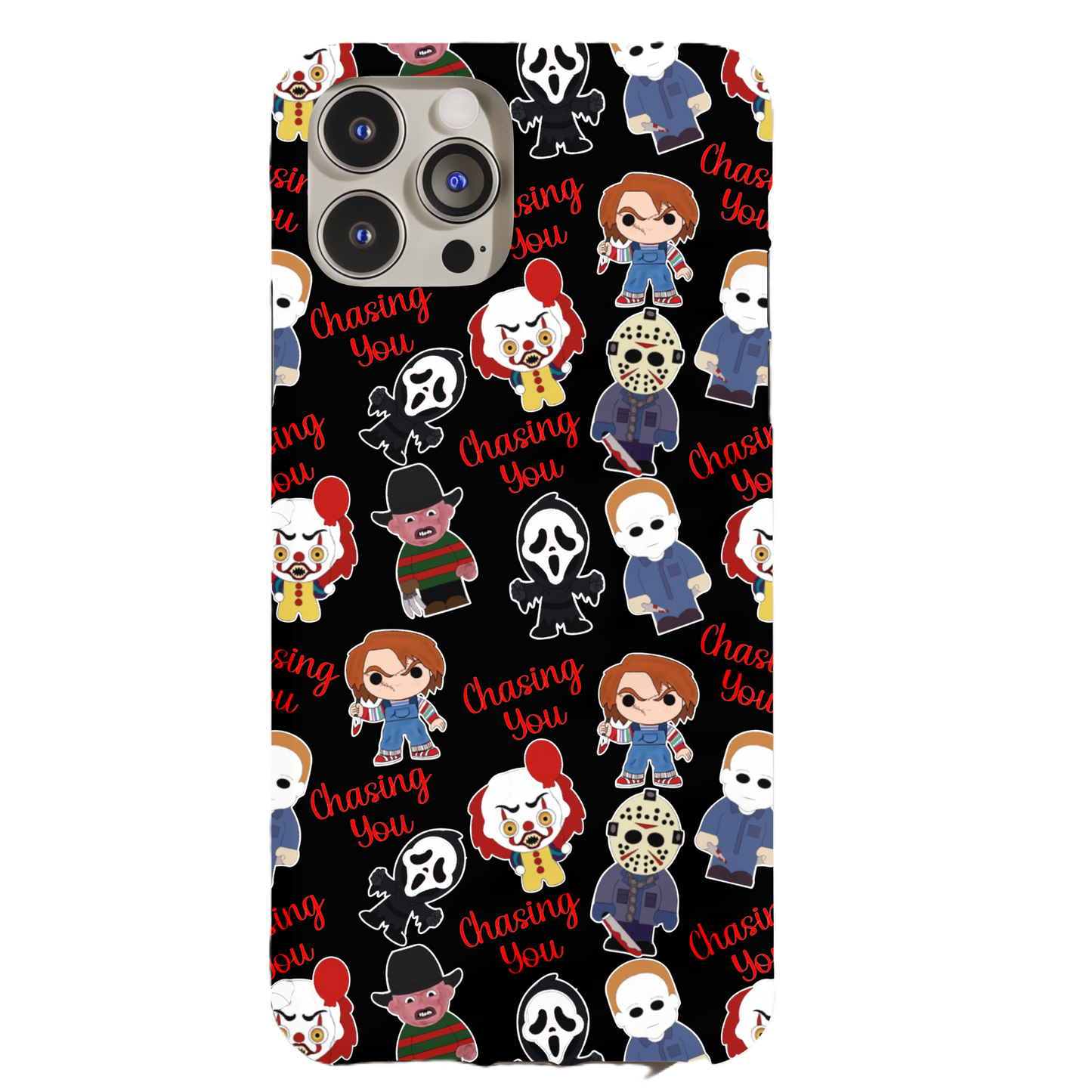 Horror Chasing You Phone Case