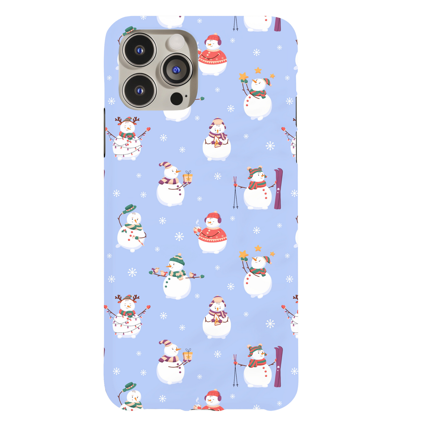 Winter Snowmen Phone Case