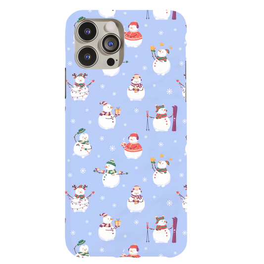 Winter Snowmen Phone Case