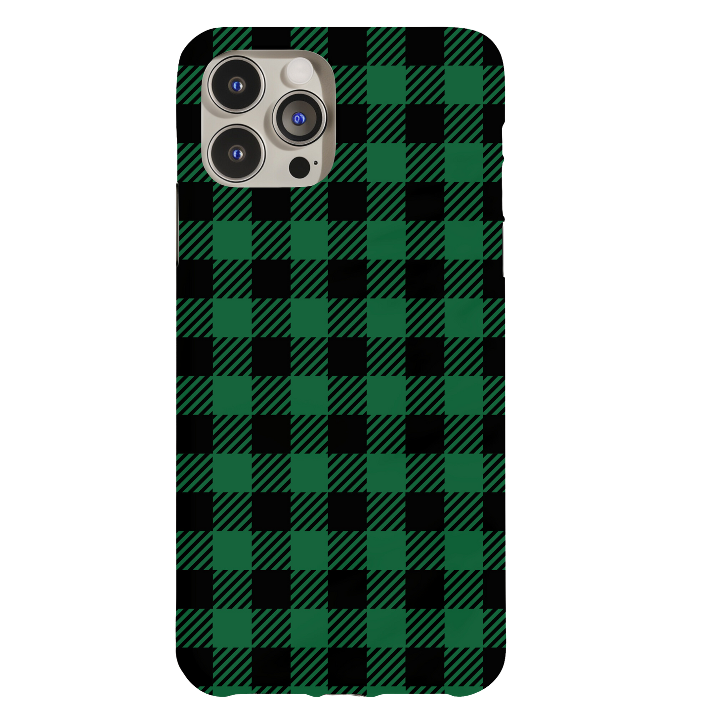 Green Buffalo Plaid Phone Case