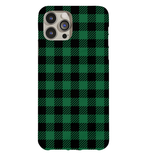 Green Buffalo Plaid Phone Case