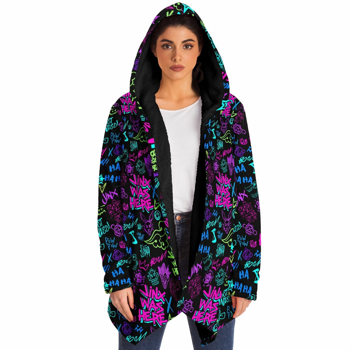 Arcane Jinx Fleece Lined Hooded Cloak