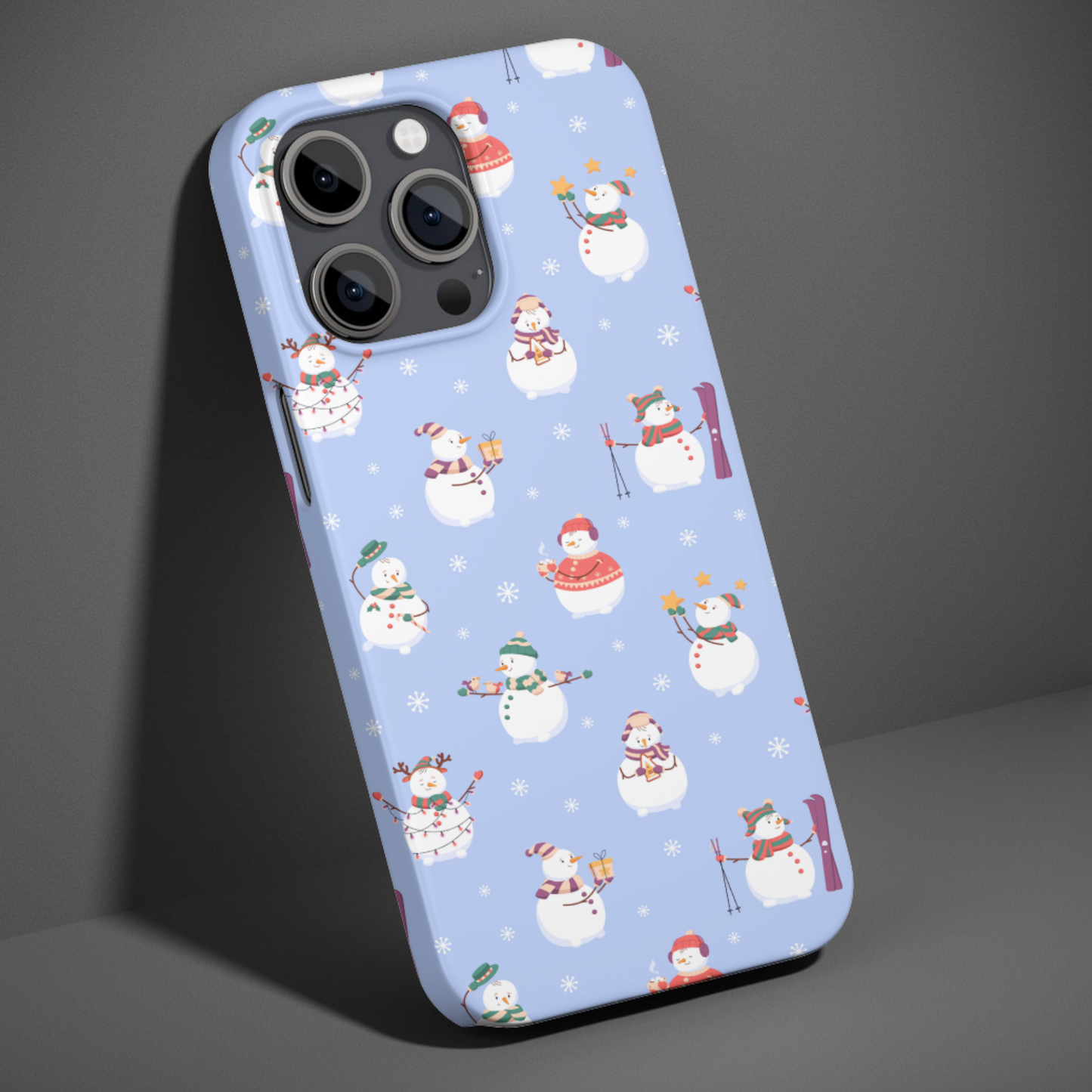 Winter Snowmen Phone Case