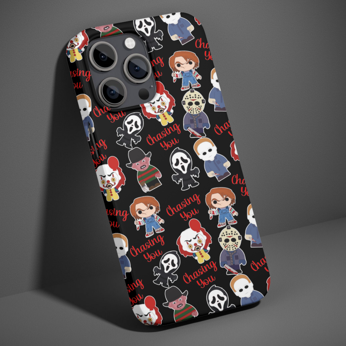 Horror Chasing You Phone Case