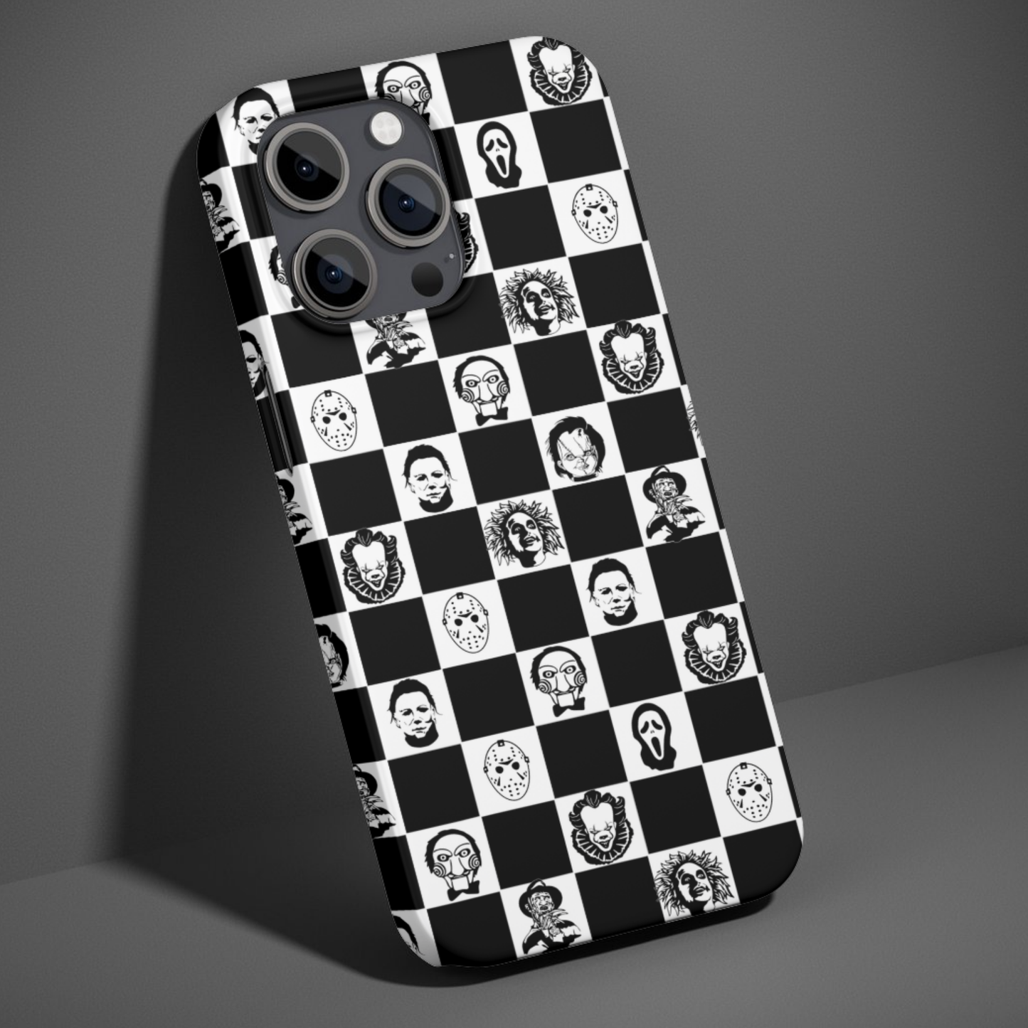 Horror Checkers Phone Case