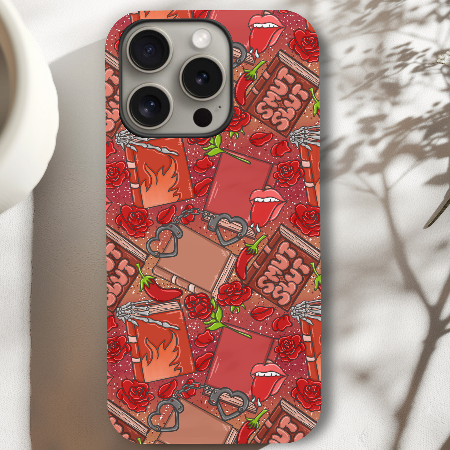 Spicy Book Lover Phone Case