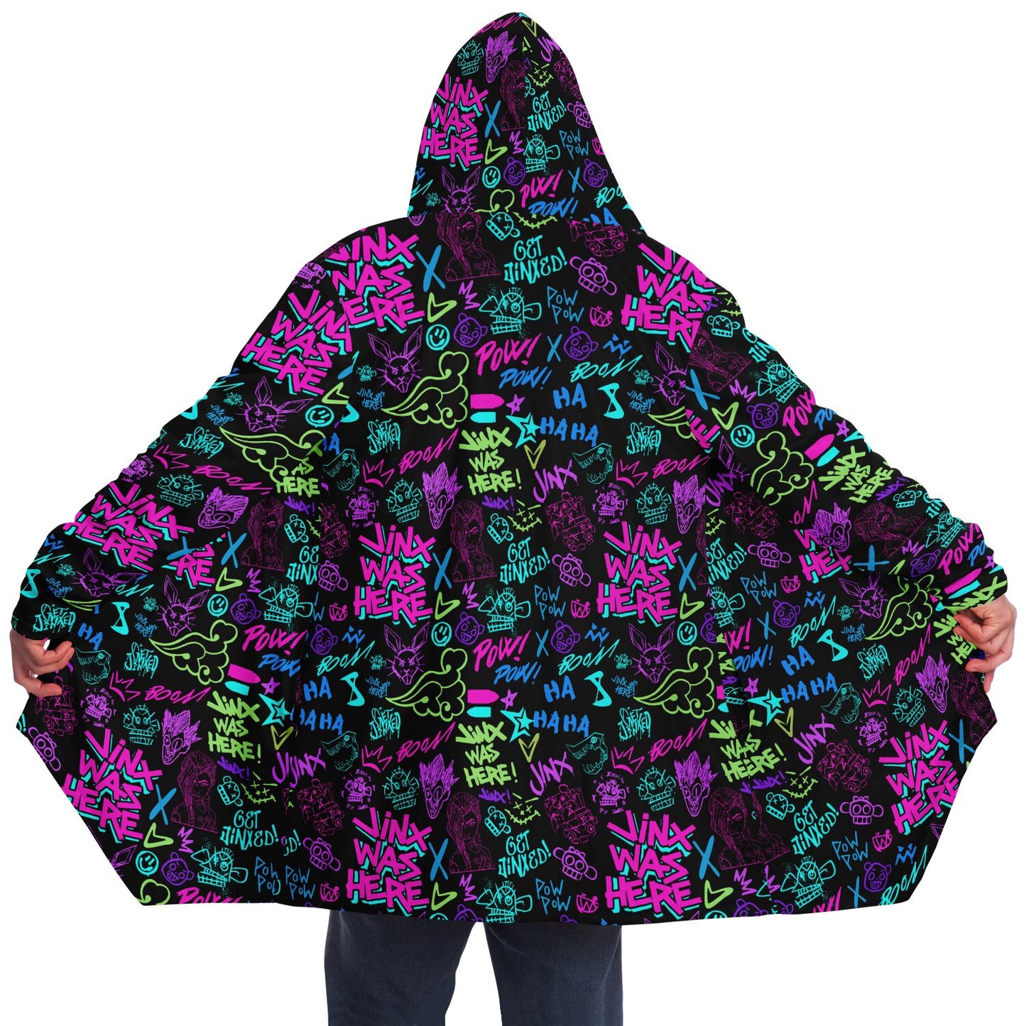 Arcane Jinx Fleece Lined Hooded Cloak