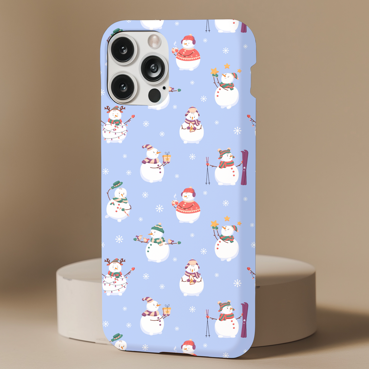 Winter Snowmen Phone Case