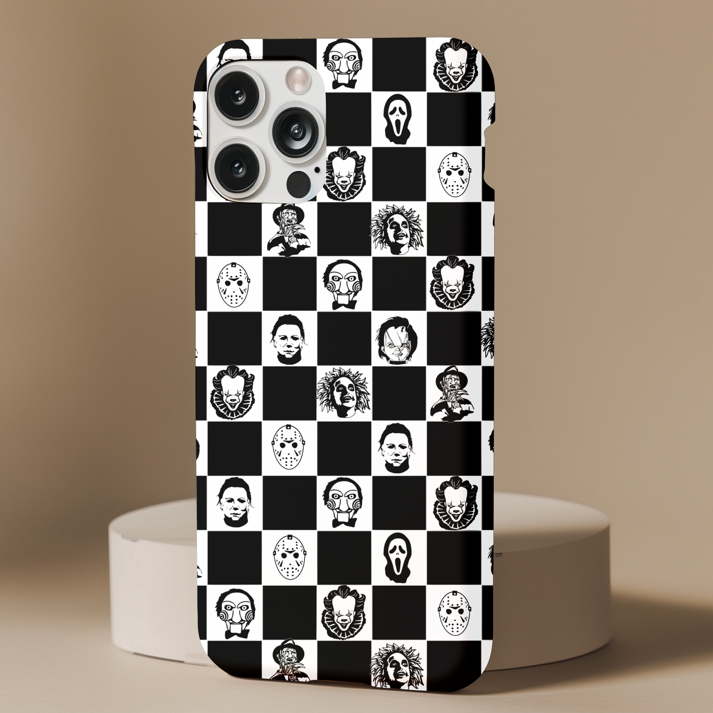 Horror Checkers Phone Case