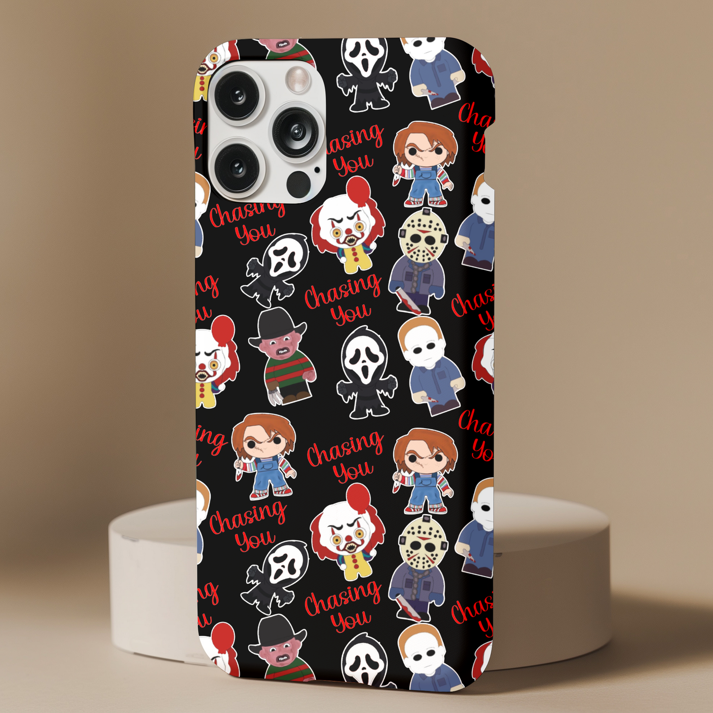 Horror Chasing You Phone Case