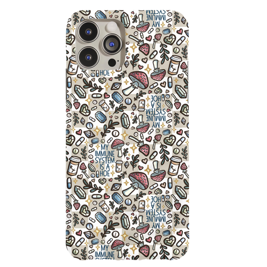 a phone case with a pattern on it