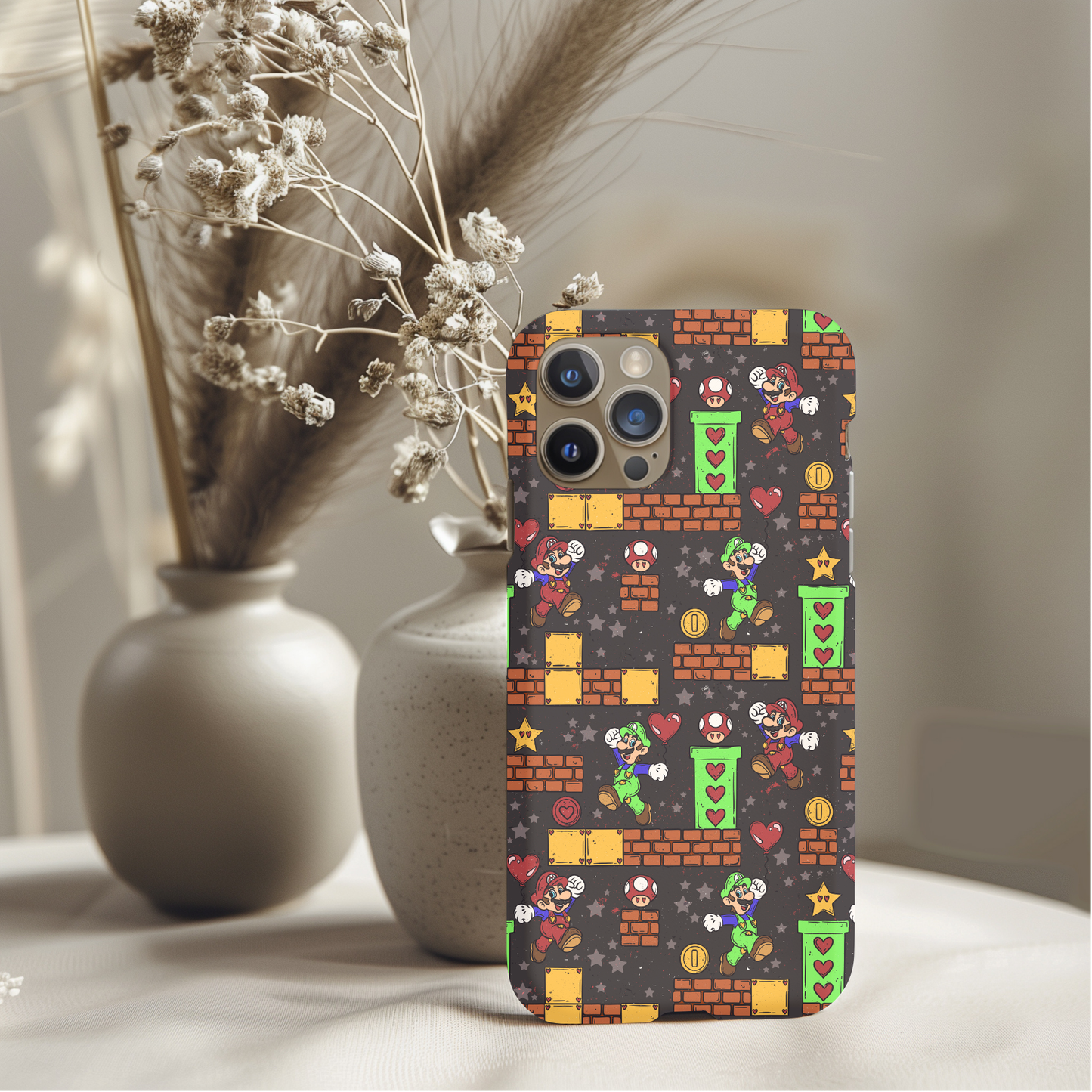 Super Mario Love Phone Case