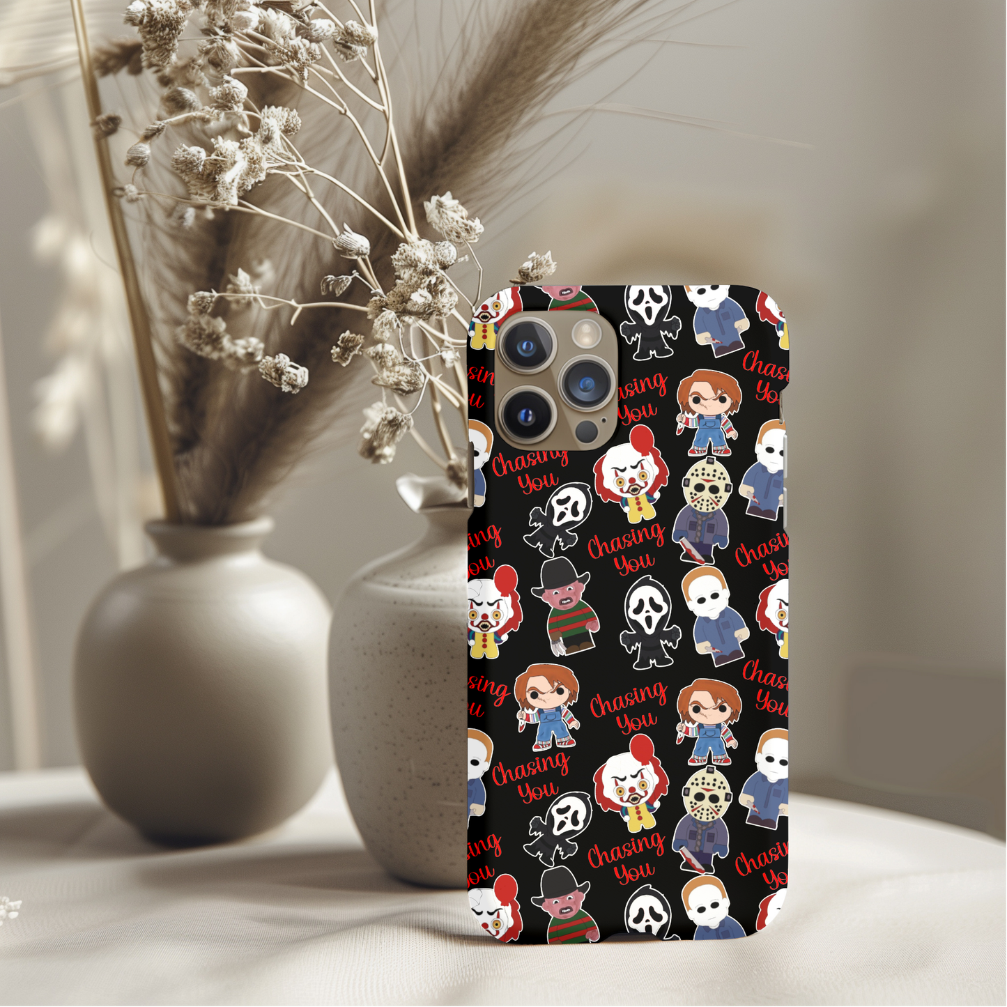 Horror Chasing You Phone Case