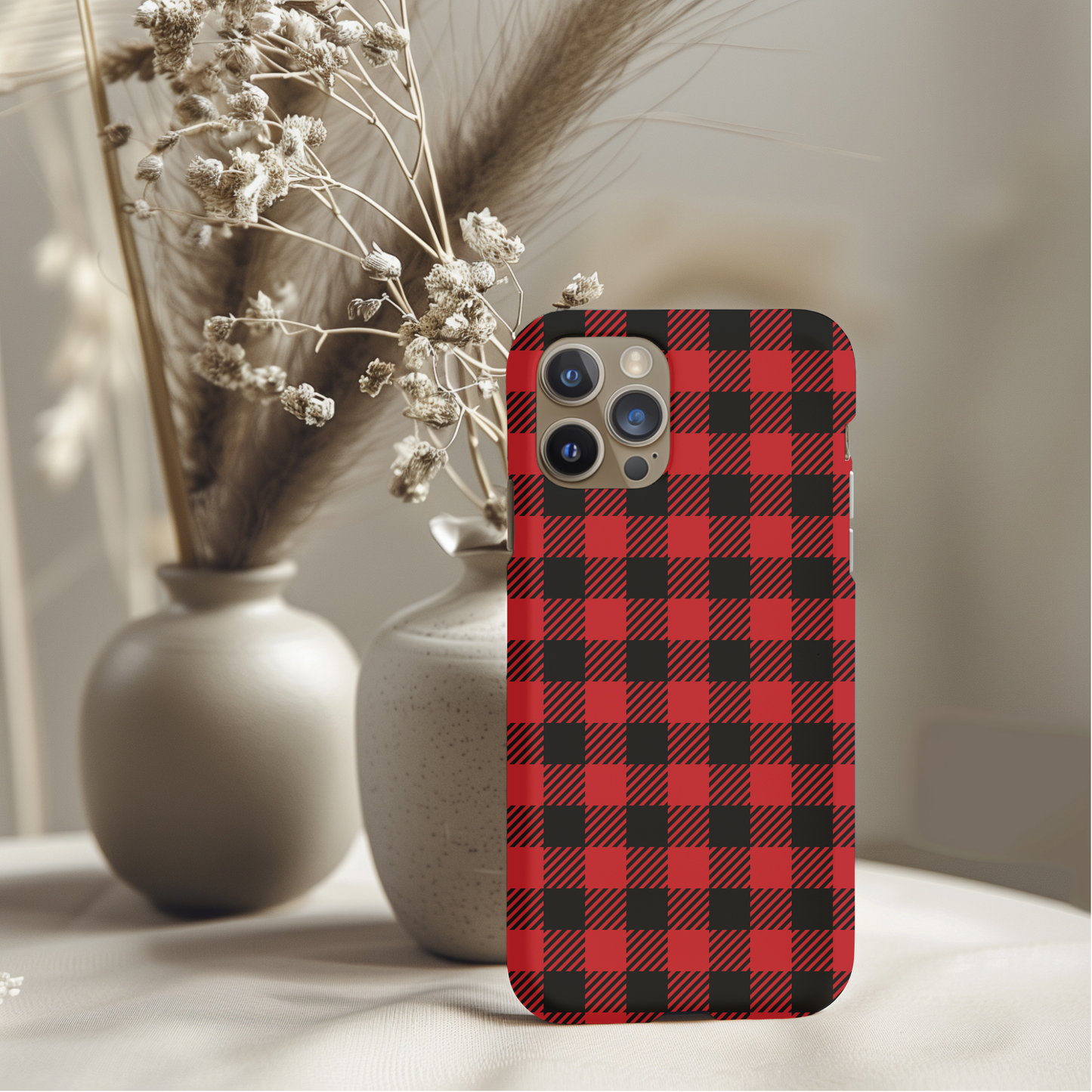 Red Buffalo Plaid Phone Case