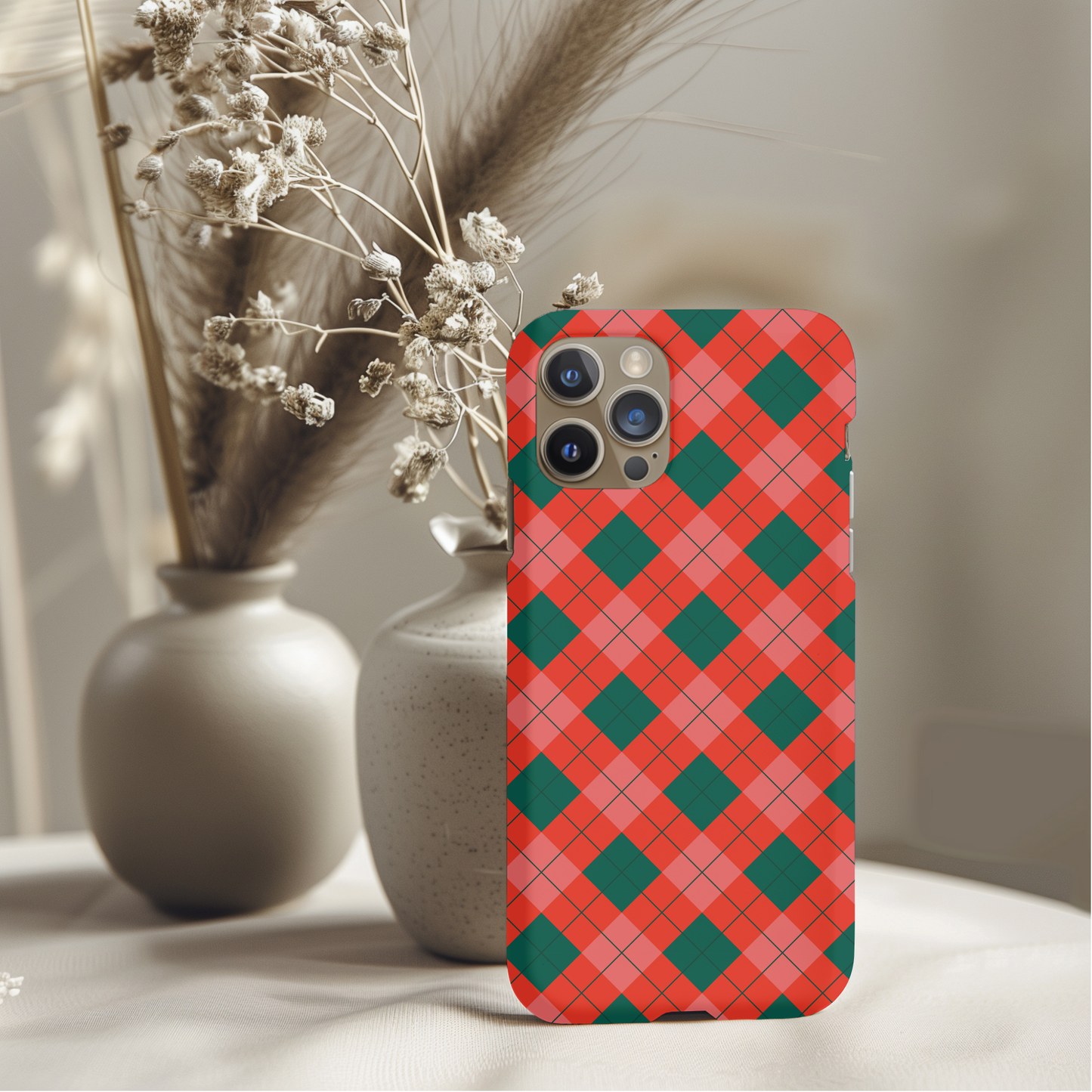 Christmas Plaid Phone Case