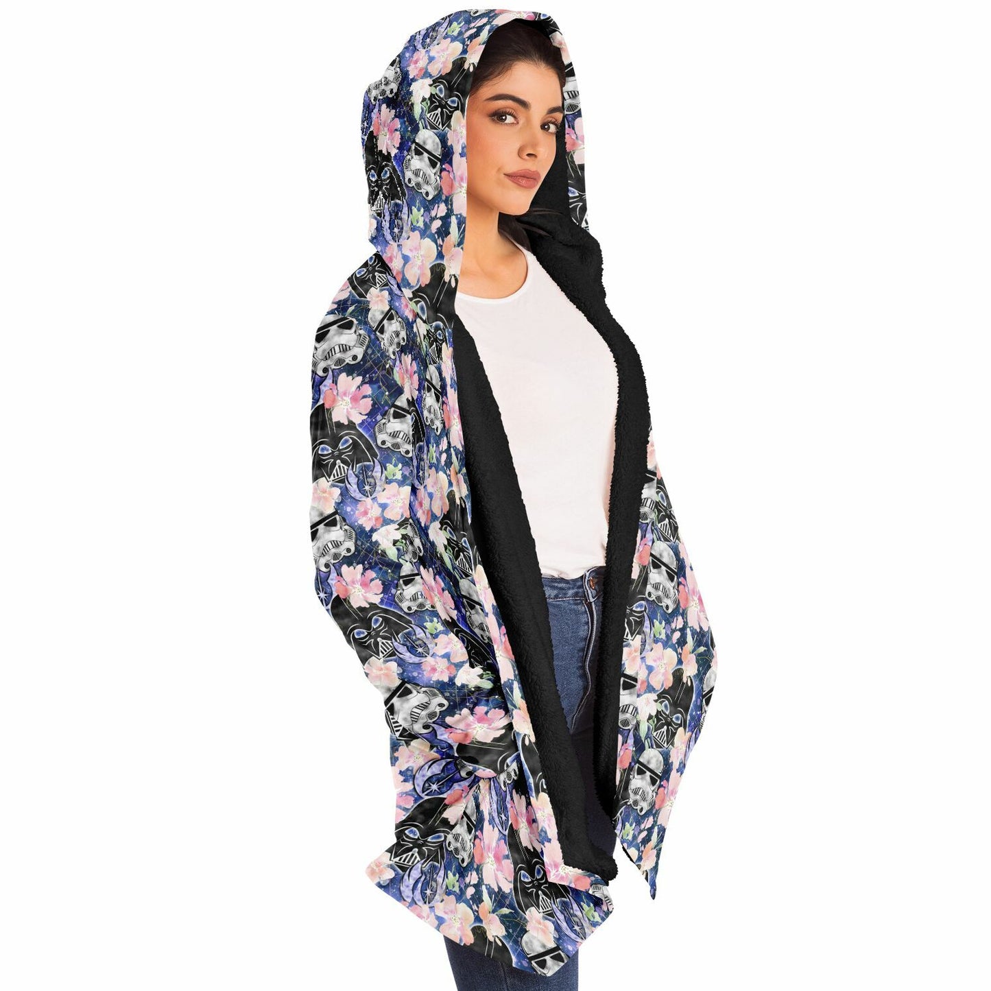 Floral Star Wars Short Dream Cloak