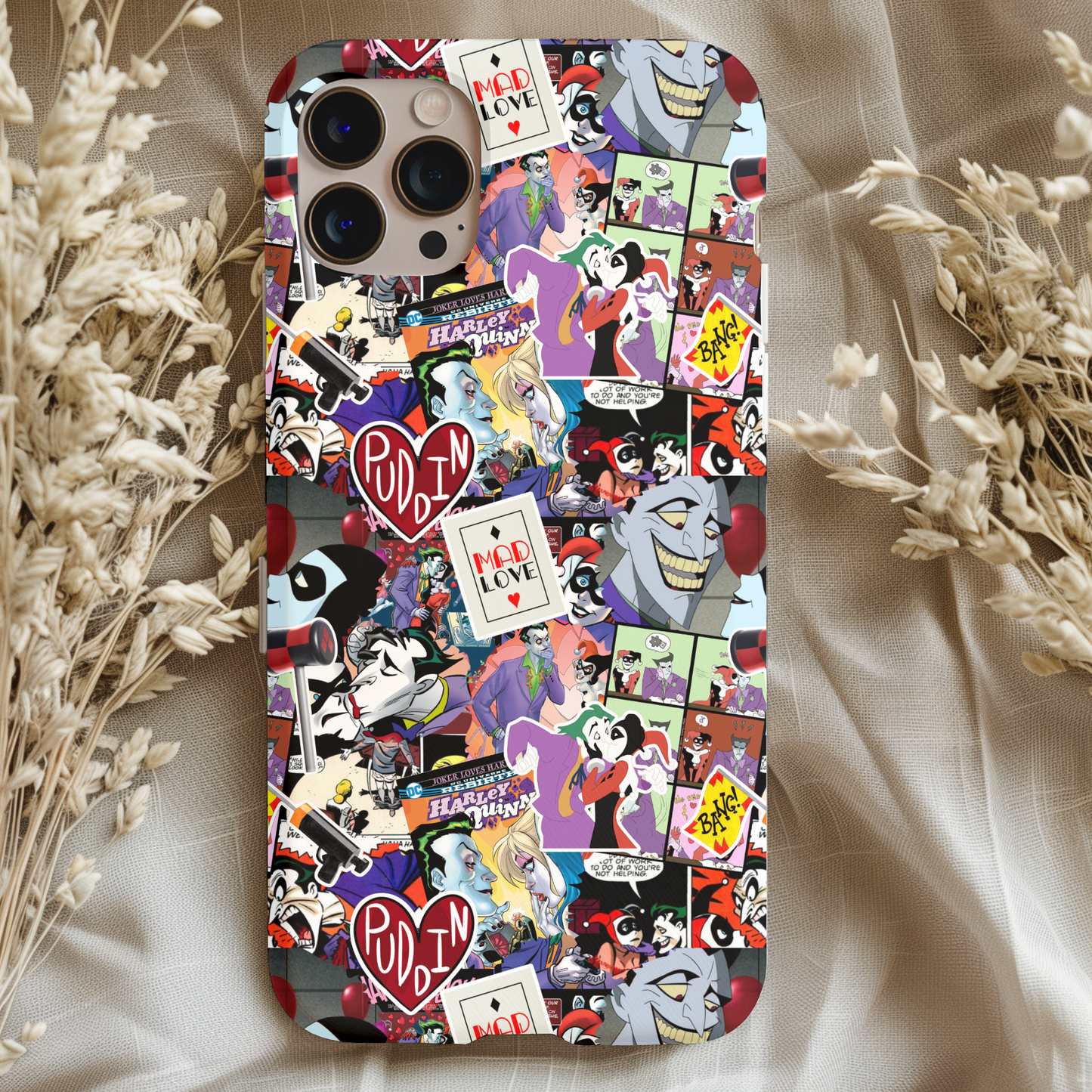 Harley & Joker Phone Case