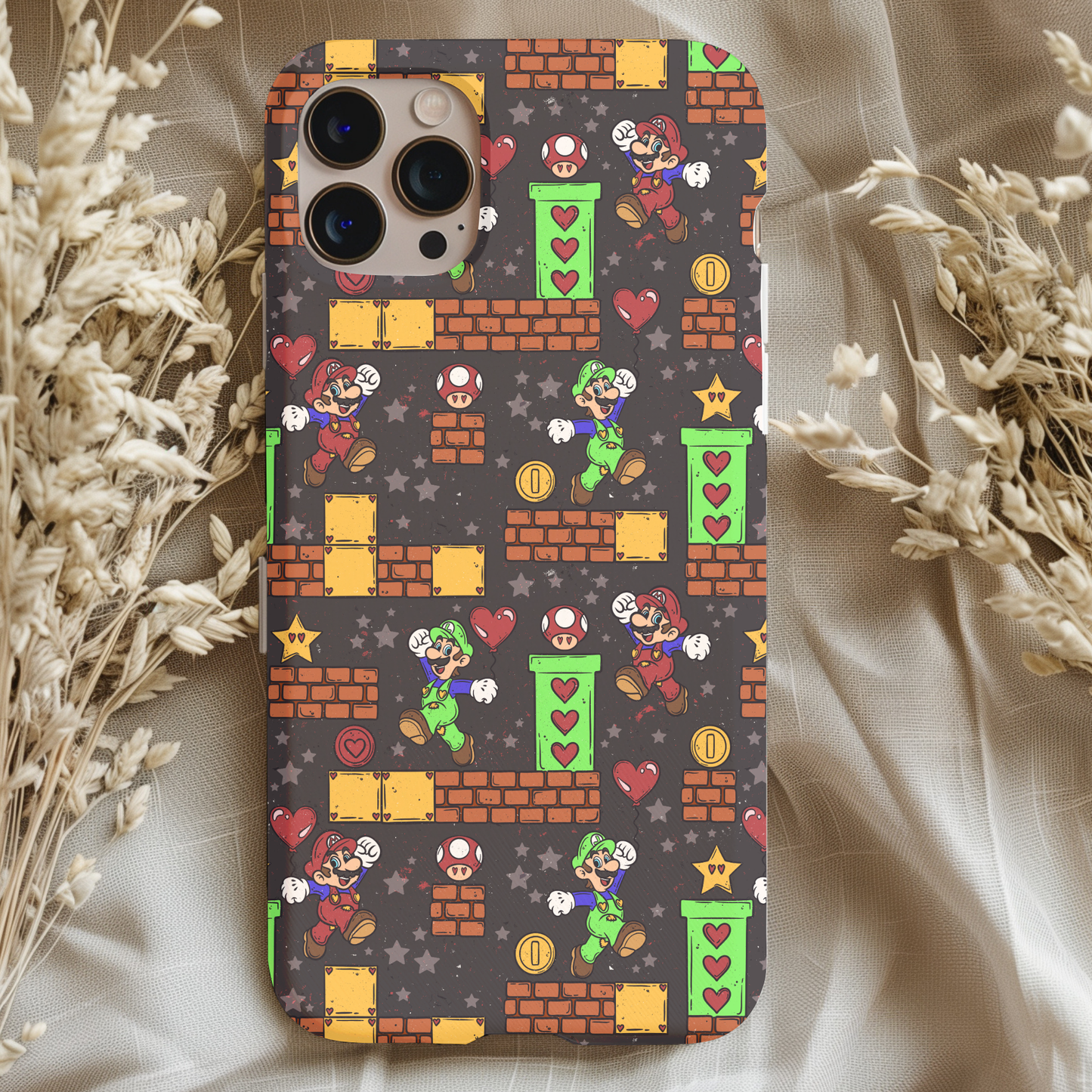 Super Mario Love Phone Case