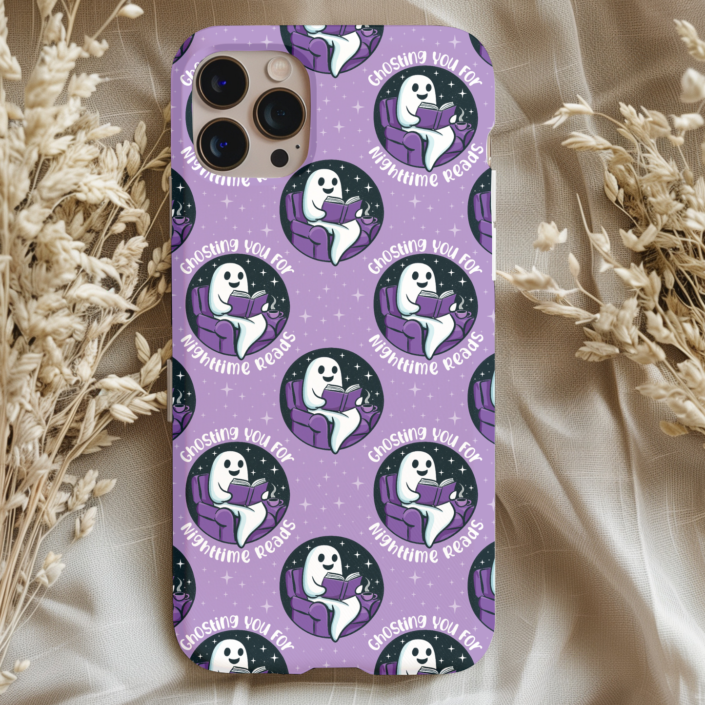 Ghosting You For Reads Phone Case