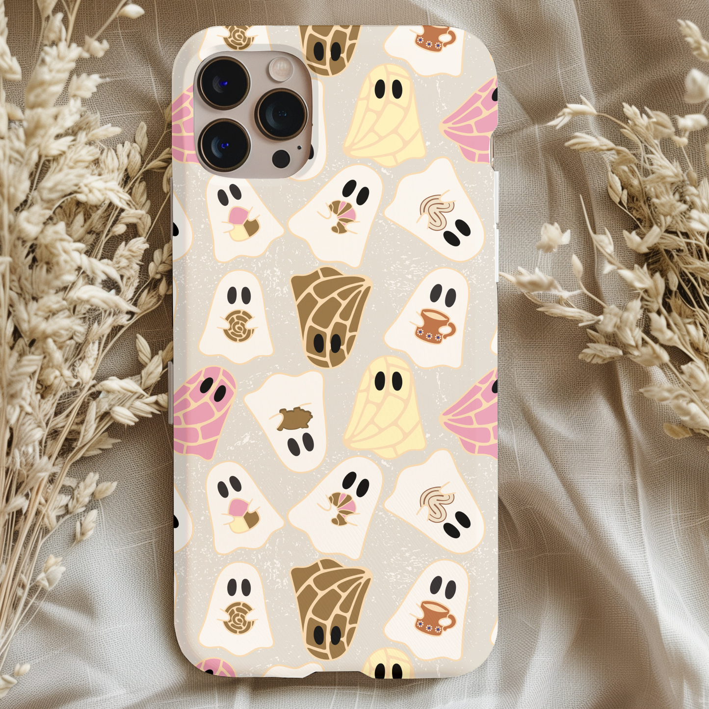 Patterned Ghosties Phone Case