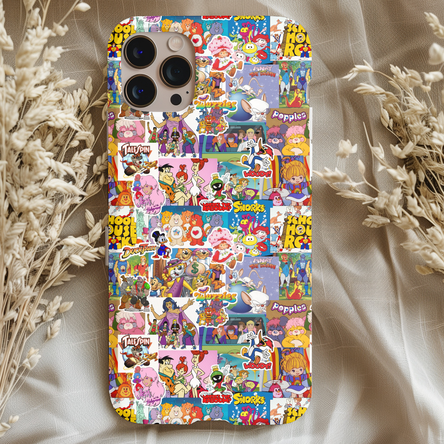 Saturday Morning Cartoons Phone Case