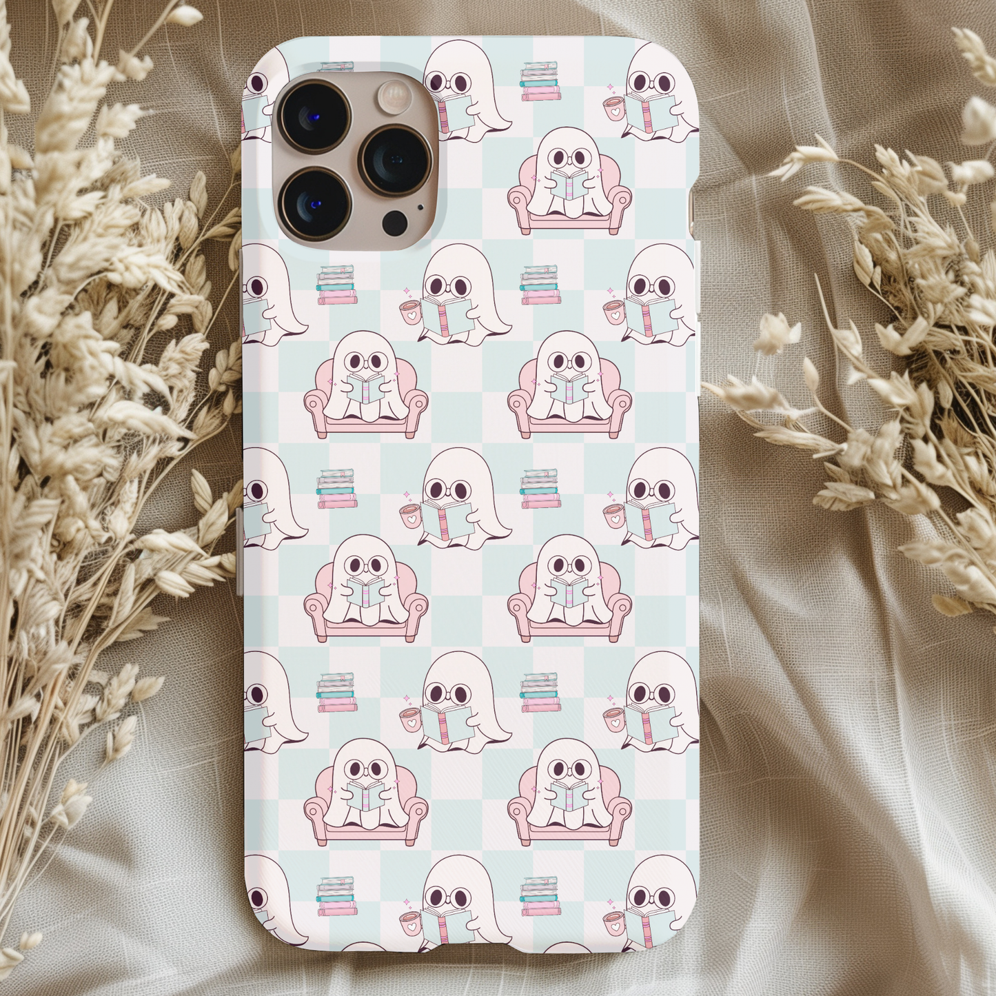 Reading Ghosties Phone Case