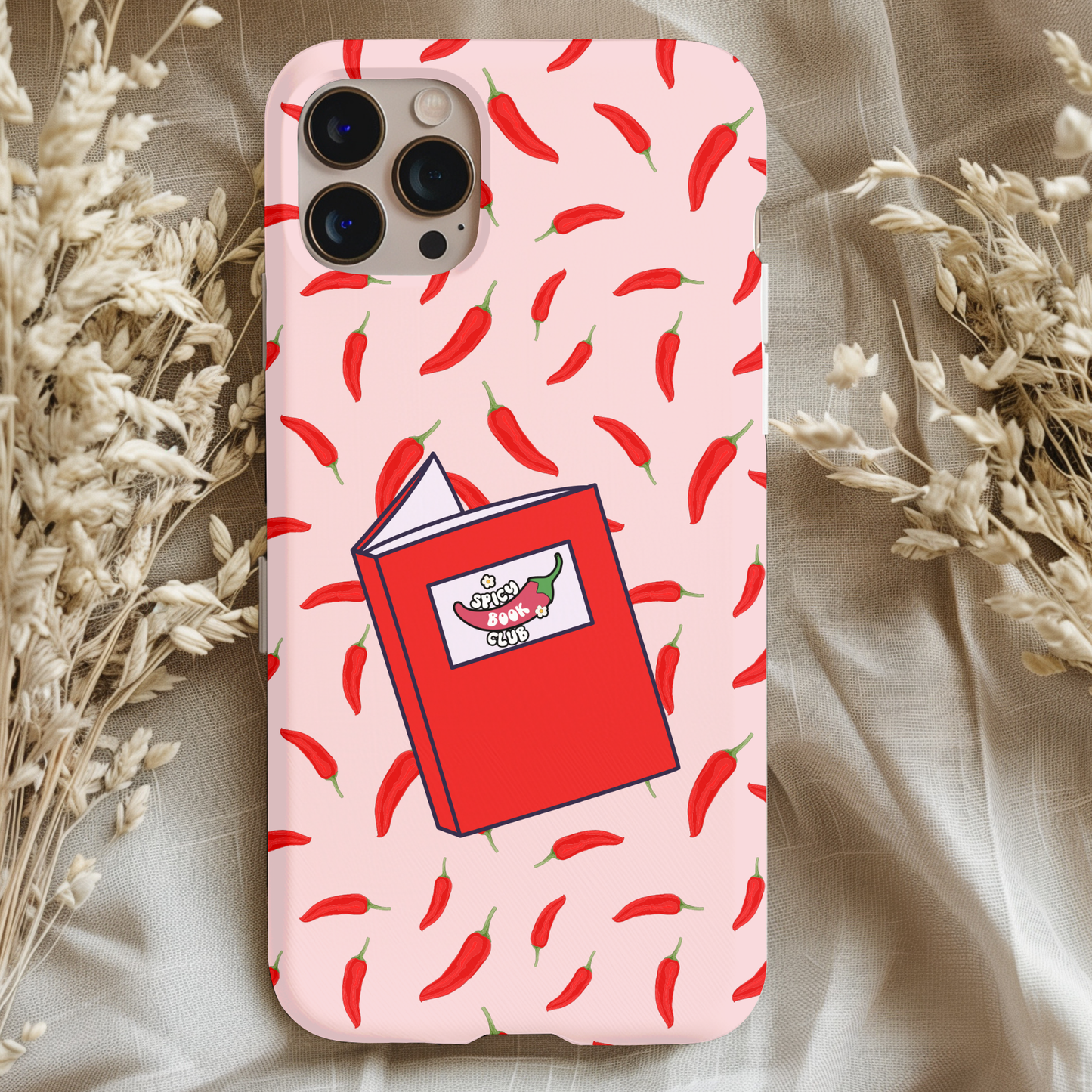 Spicy Book Club Phone Case