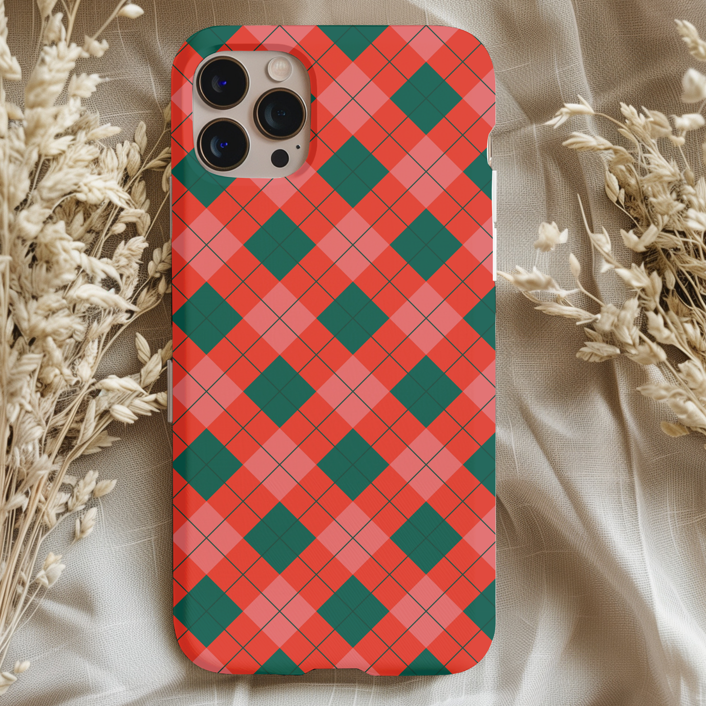 Christmas Plaid Phone Case