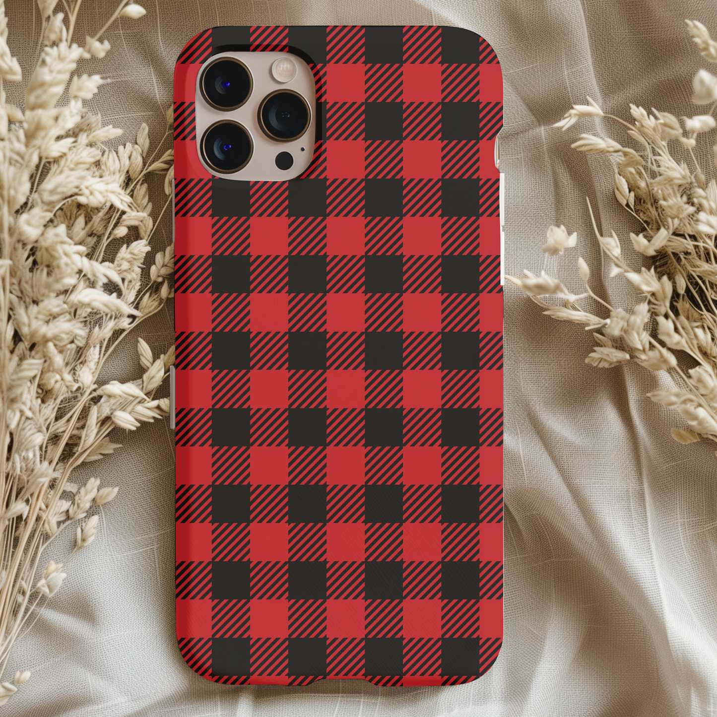 Red Buffalo Plaid Phone Case