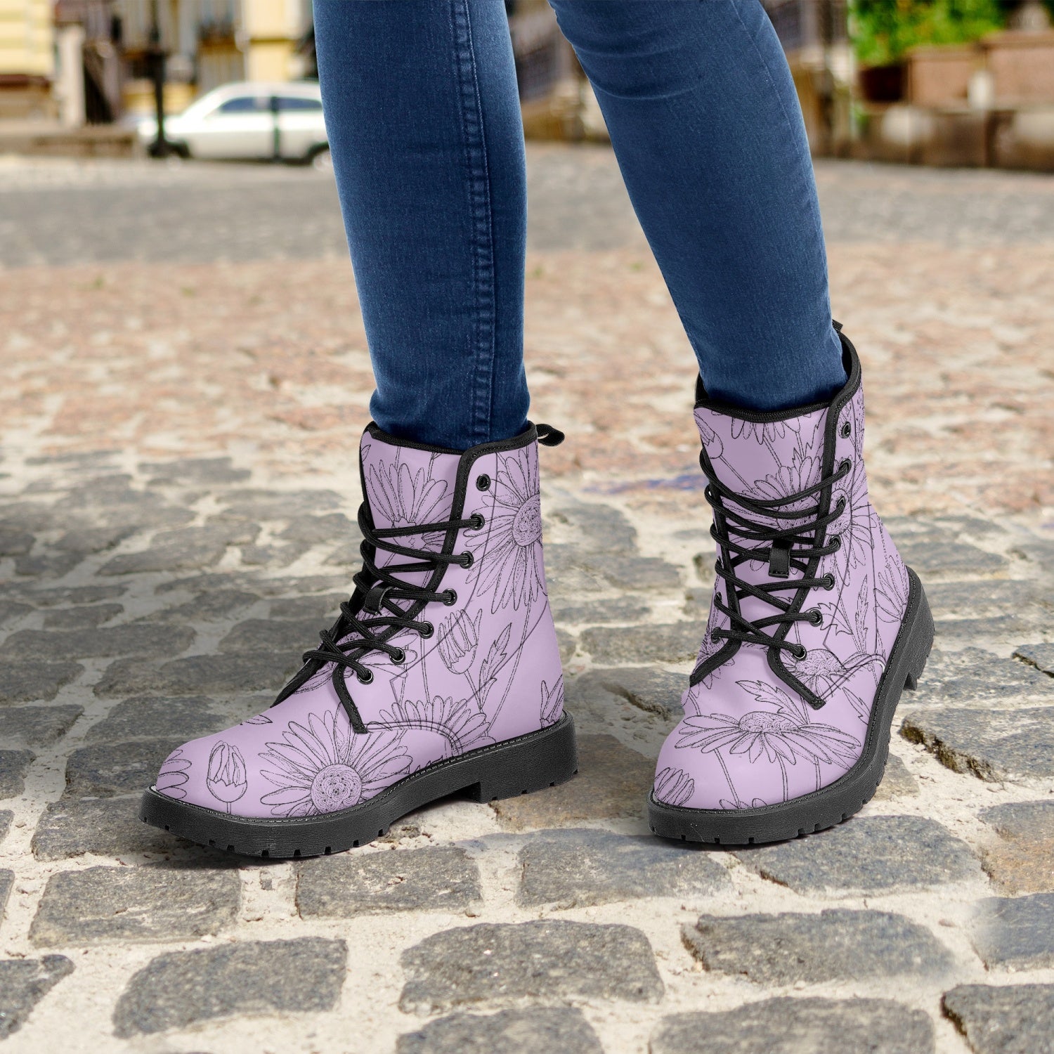 Light purple boots online