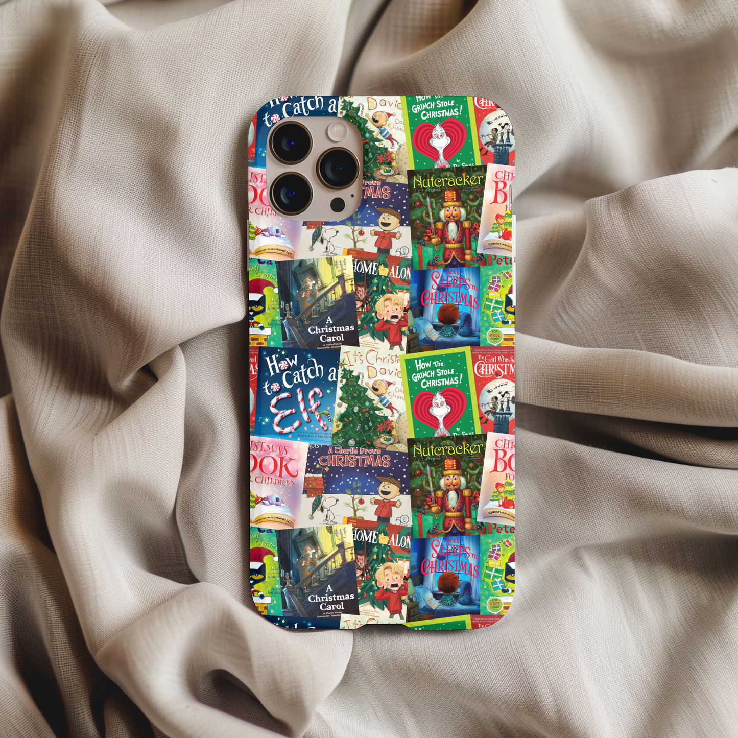 Christmas Books Phone Case