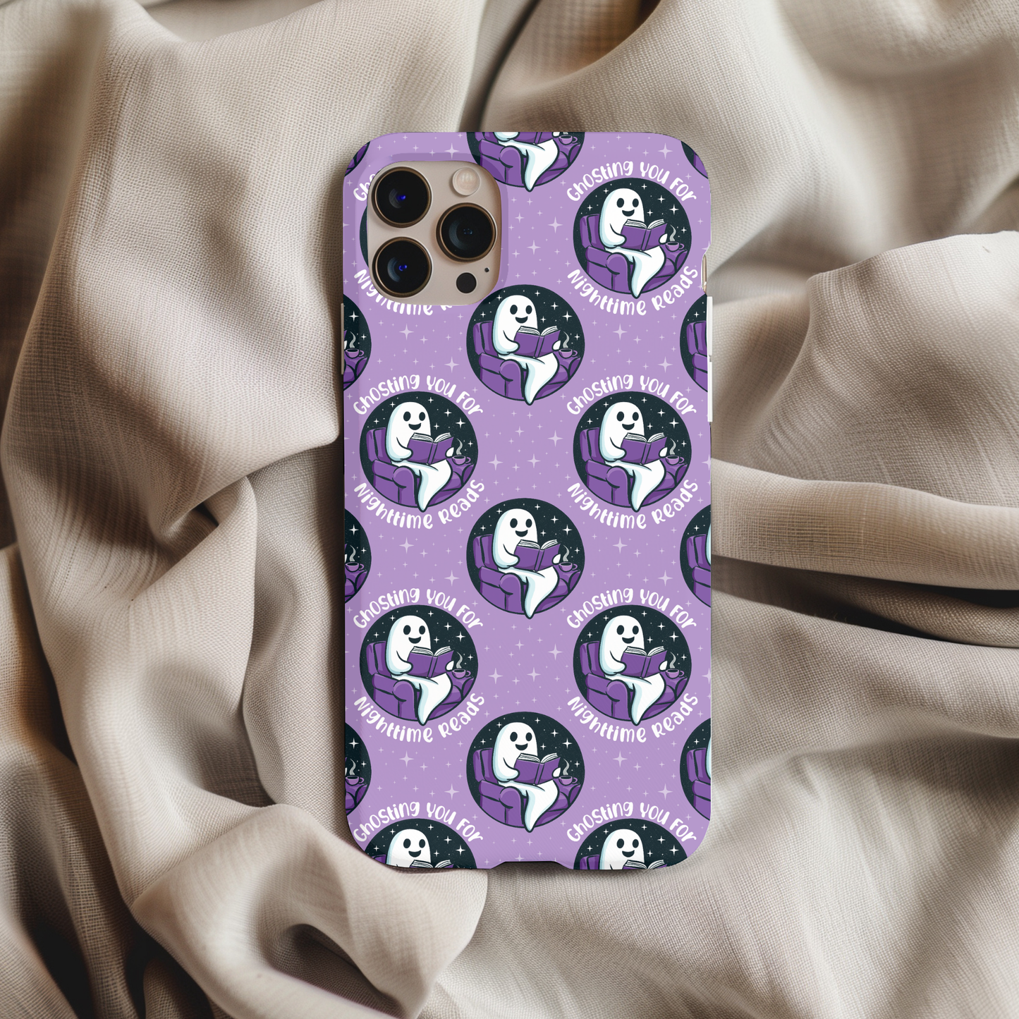 Ghosting You For Reads Phone Case