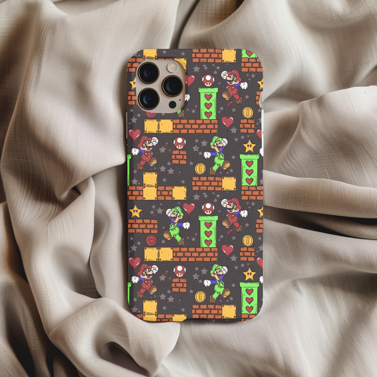 Super Mario Love Phone Case