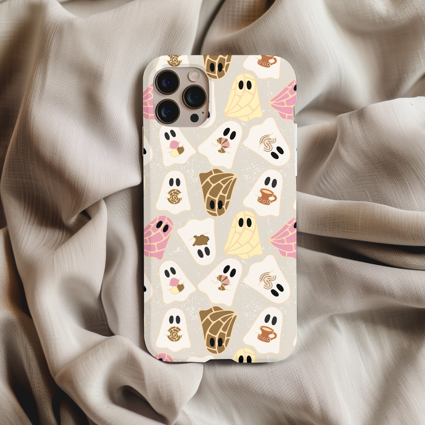 Patterned Ghosties Phone Case