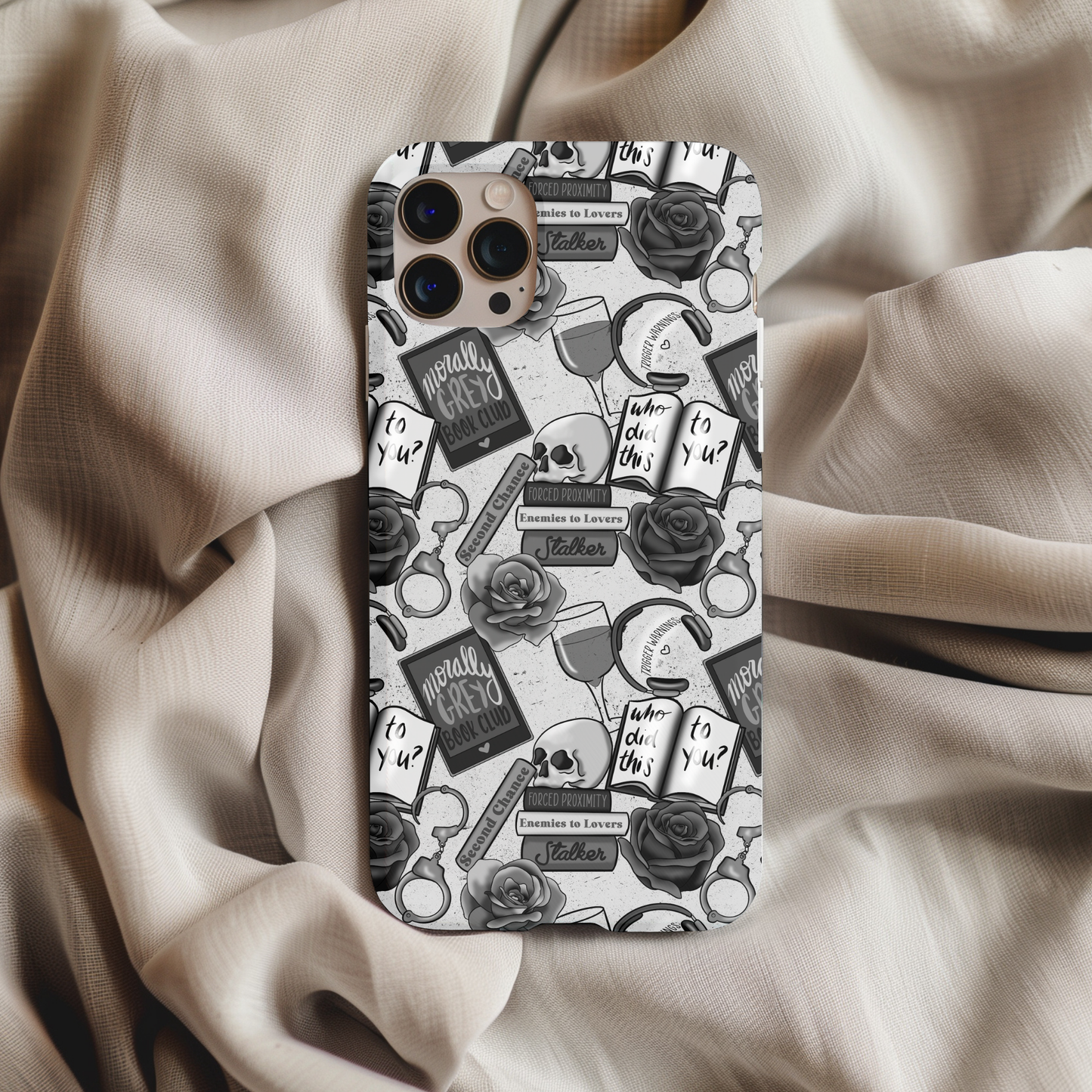 Morally Grey Book Club Phone Case