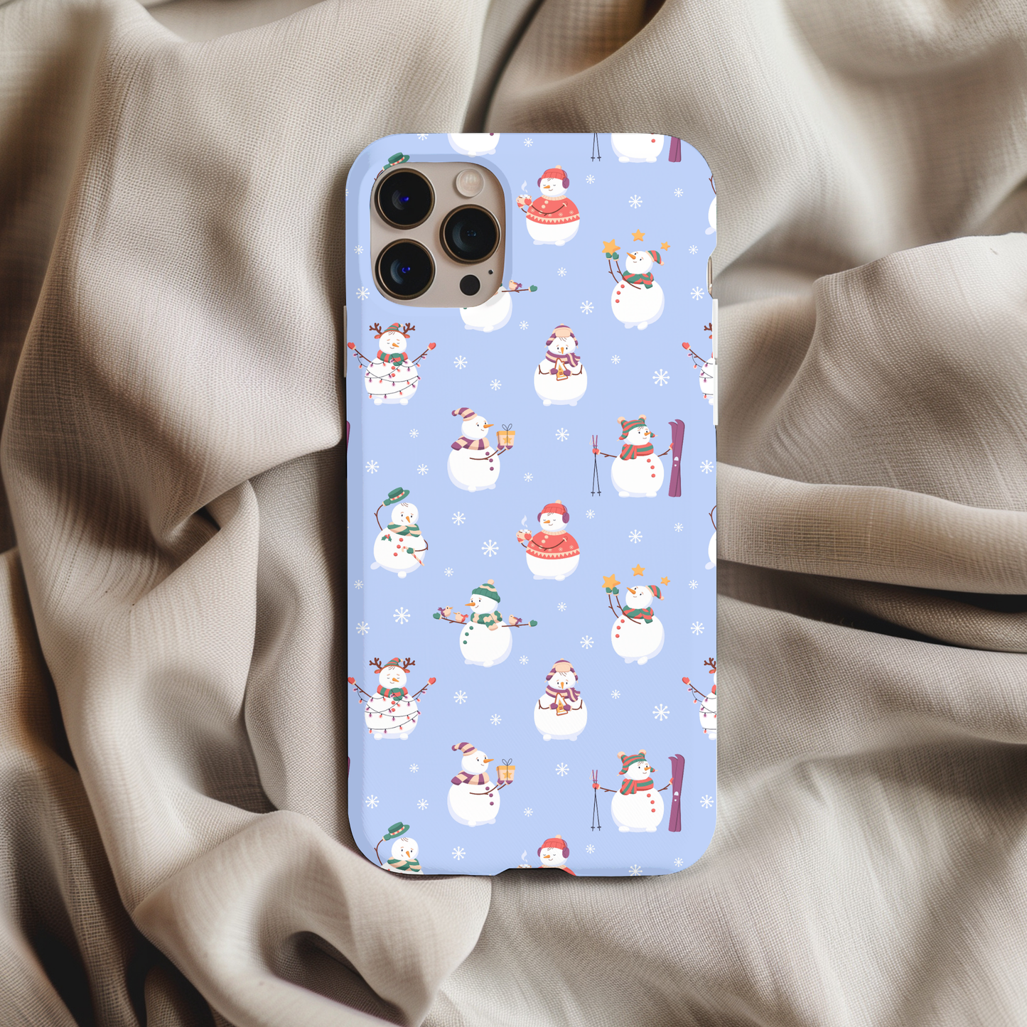 Winter Snowmen Phone Case