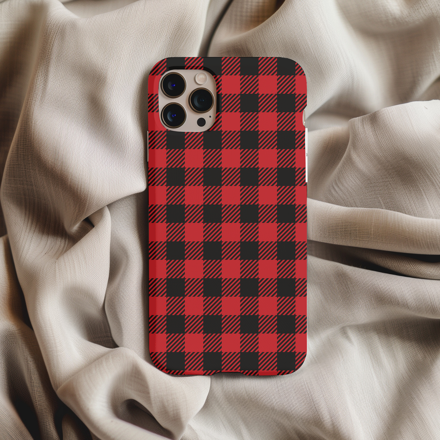 Red Buffalo Plaid Phone Case