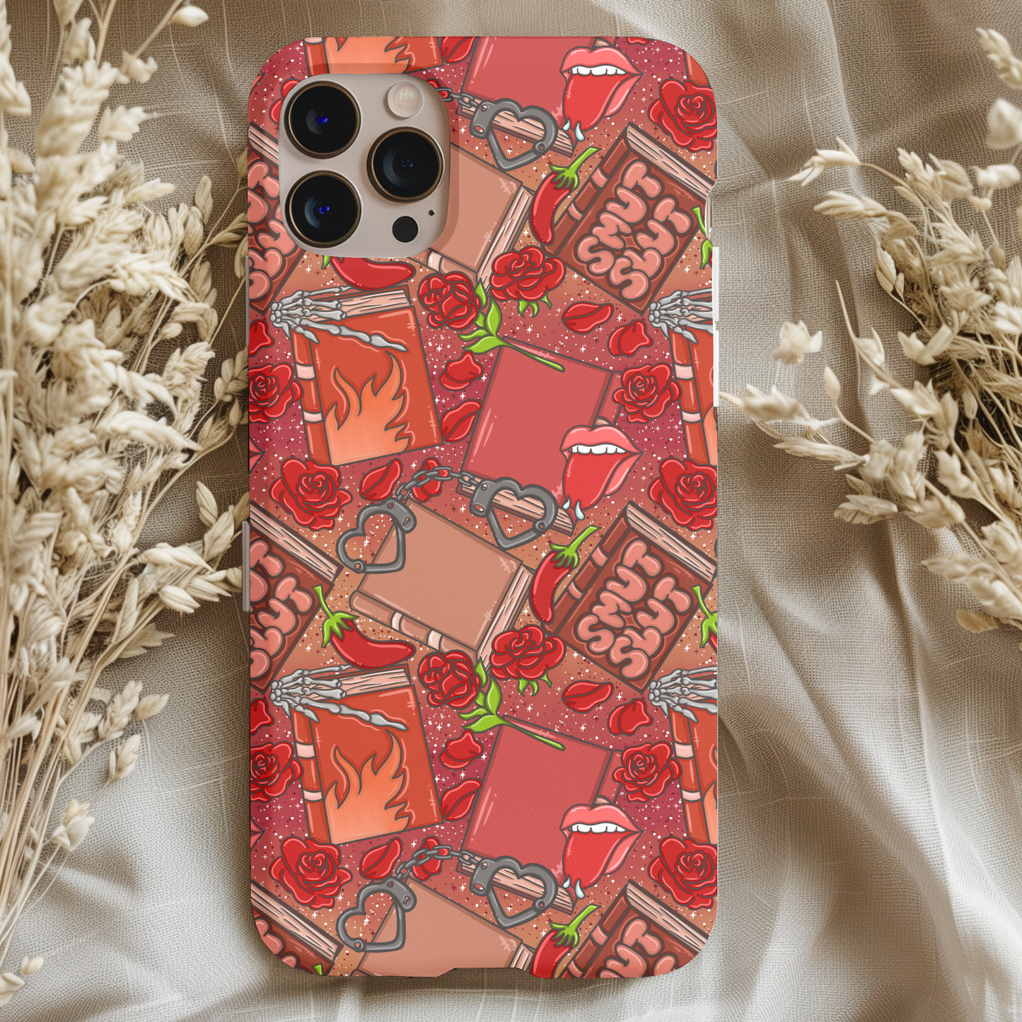 Spicy Book Lover Phone Case