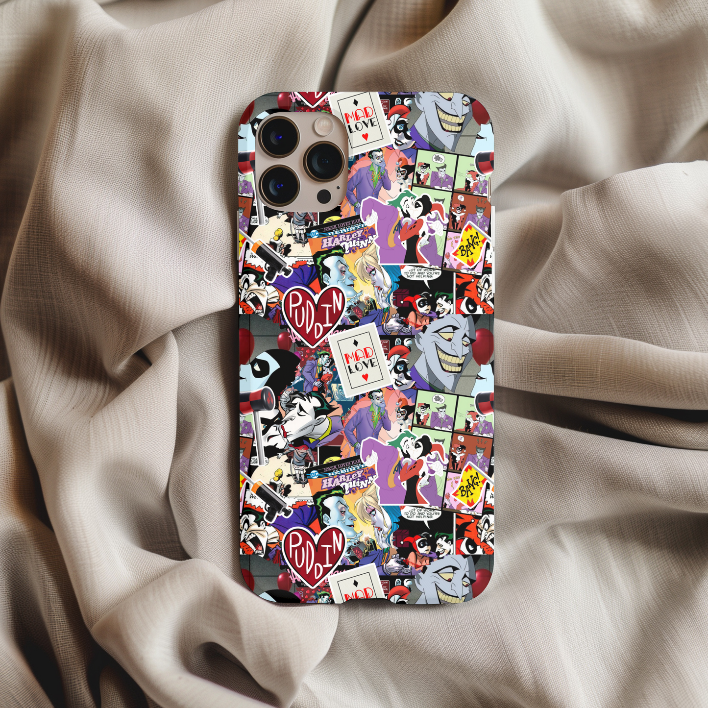 Harley & Joker Phone Case