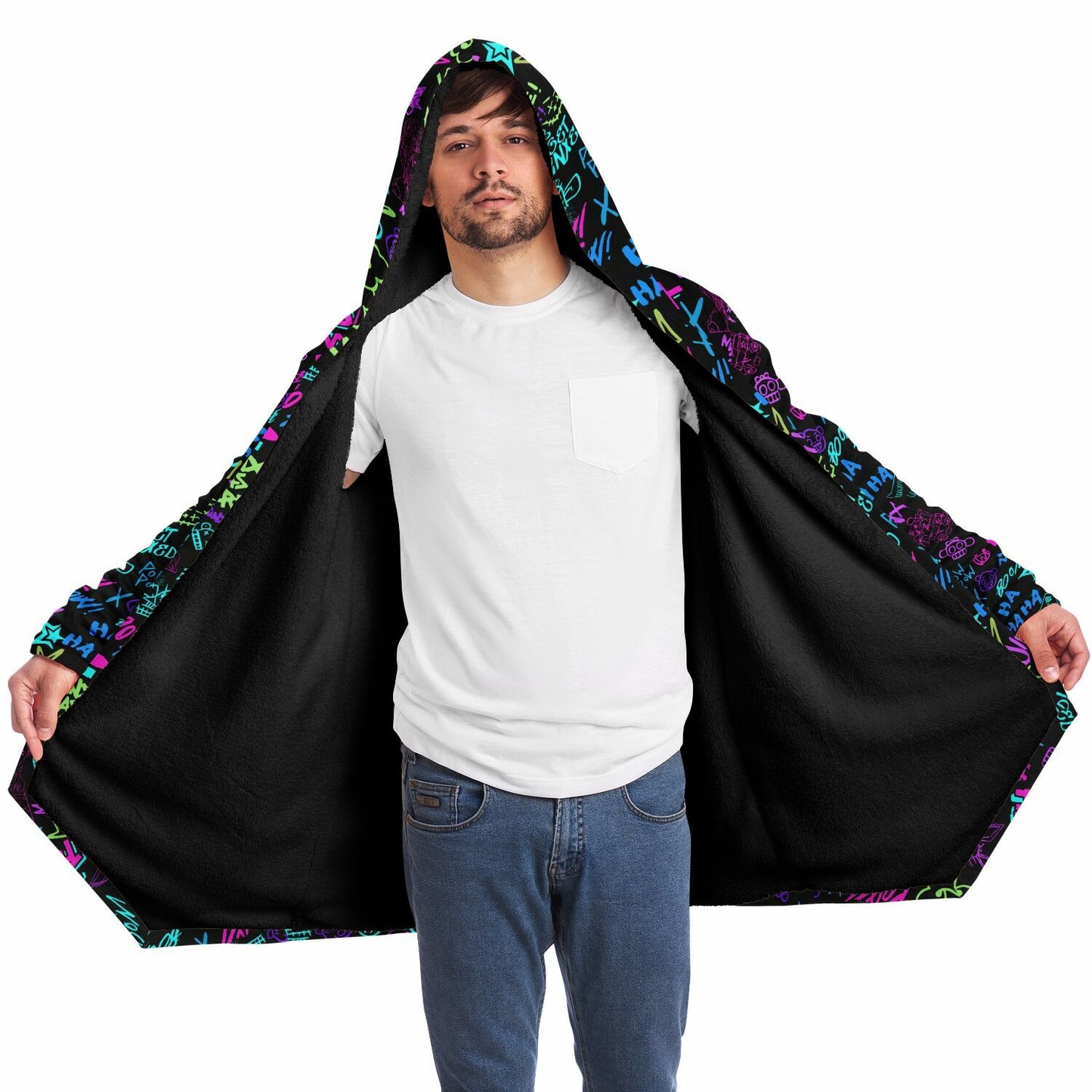 Arcane Jinx Fleece Lined Hooded Cloak